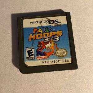 Nintendo DS Mario Hoops 3 on 3 game
